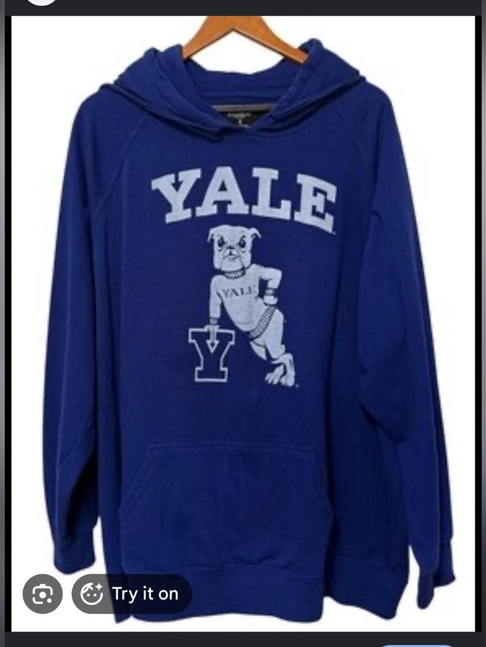 torrid Yale Blue Hoodie Sweatshirt
